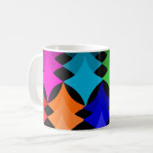 Mug Étoiles modernes du milieu du siècle (Devant gauche)