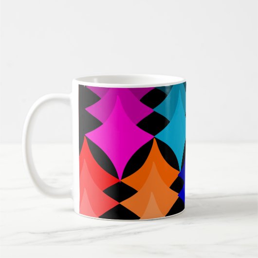 Mug Étoiles modernes du milieu du siècle (Gauche)