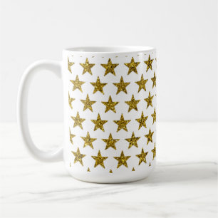 Mug Étoiles pailletées or