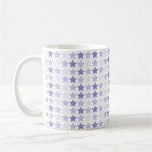 Mug Étoiles Patriotique Blue Ombre (Gauche)