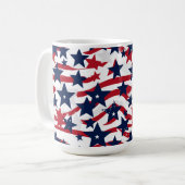 Mug Étoiles patriotiques (Devant gauche)