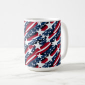 Mug Étoiles Patriotiques (Devant droit)