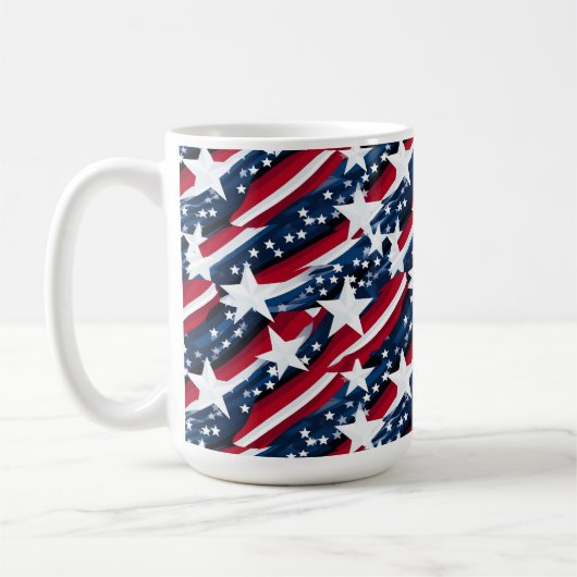 Mug Étoiles Patriotiques (Gauche)