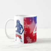 Mug étoiles & rayures (Gauche)