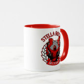 Mug Étoiles Rouges Belgrade ULTRAS (Devant droit)