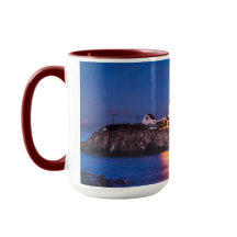 Etoiles sur Nubble Lighthouse dans le Maine