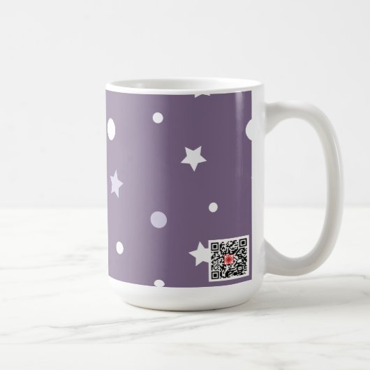 Mug Étoiles violettes (Droite)