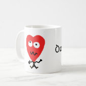 Mug étourdissante boue d'amour (Devant gauche)