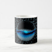 Mug Étrange Orbes Aliens Émettant Une Lumière Bleue Do (Centre)