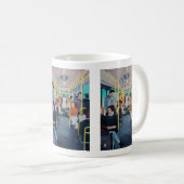 Mug Étranger dans le bus, peinture d'Alfred Fox (Devant droit)