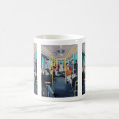 Mug Étranger dans le bus, peinture d'Alfred Fox (Centre)