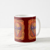 Mug Étranger Rouge Runique (Devant droit)