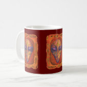 Mug Étranger Rouge Runique (Devant gauche)