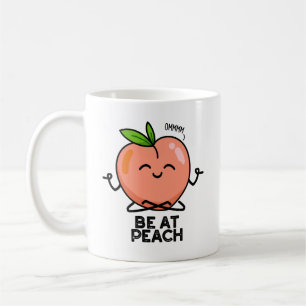 Mug Être À Peach Funky Fruit Pun