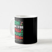 Mug Être apparenté à moi seul cadeau dont vous avez be (Devant gauche)