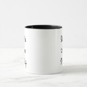 Mug Être assis est le nouveau tabagisme (Centre)