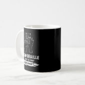 Mug Être aveugle Sensibilisation braille (Devant gauche)