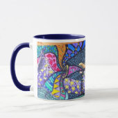 Mug Être céleste d'amour de musique (Gauche)