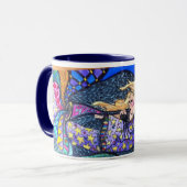 Mug Être céleste d'amour de musique (Devant gauche)