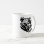 Mug Être comme l'ours dans la force et la solitude (Devant droit)