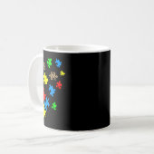 Mug Être comme pièces de puzzle Leopard Sensibilisatio (Devant gauche)