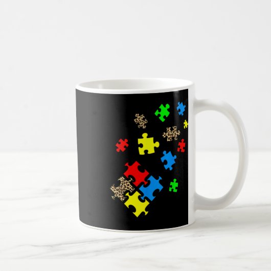 Mug Être comme pièces de puzzle Leopard Sensibilisatio (Droite)
