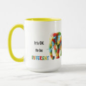 Mug Être différent, c'est correct (Gauche)