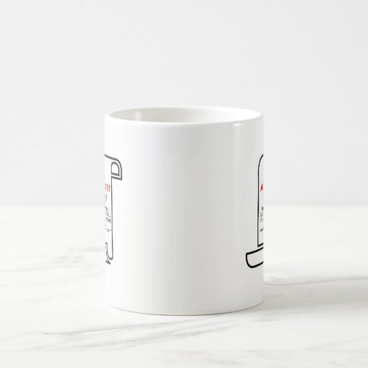 Mug Être drôle un comptable est comme monter une (Centre)