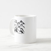 Mug Être encore et savoir - Psaume 46:10 (Devant gauche)
