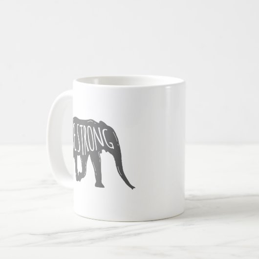 Mug Être fort (Devant gauche)