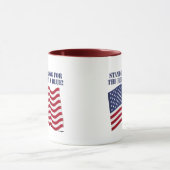 MUG ÊTRE FORT POUR LE ROUGE, BLANC & BLEU ! (Centre)