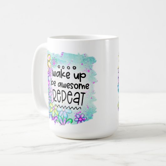 Mug Être génial (Devant gauche)