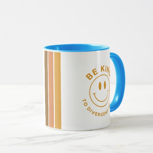 Mug Être gentil (Devant droit)