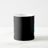 Mug Être gentil Sensibilisation à l'autisme Léopard ar (Centre)