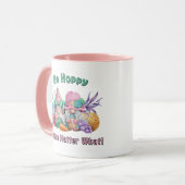 Mug Être Gnome Hoppy importe quoi Pâques (Devant gauche)