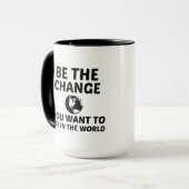 MUG ÊTRE LE CHANGEMENT (Devant gauche)