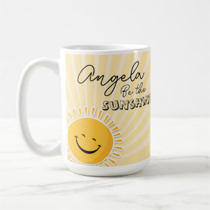 Mug Être le soleil Santé mentale personnalisée