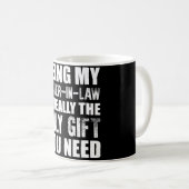 Mug Être ma belle-soeur Cadeau Noël Soeur Naissance (Devant droit)