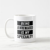 Mug Être maladroit (Gauche)