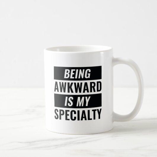 Mug Être maladroit (Droite)