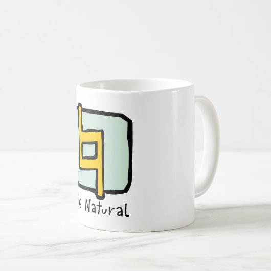 Mug Être naturel (Devant droit)
