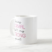 Mug Être normal (Devant gauche)