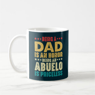 Mug Être Papa Un Honneur Être Abuelo Est Inestimable