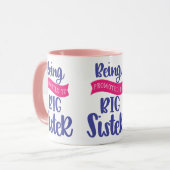 Mug Être Promu À La Grande Soeur (Devant gauche)