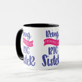 Mug Être Promu À La Grande Soeur (Devant gauche)