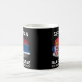 Mug Être Serbe Est Un Privilège (Centre)