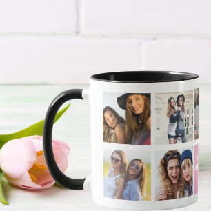 Mug Etre soi-même bizarre, BFF 9 Photo personnalisée