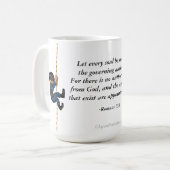 Mug Être soumis aux autorités (Devant gauche)