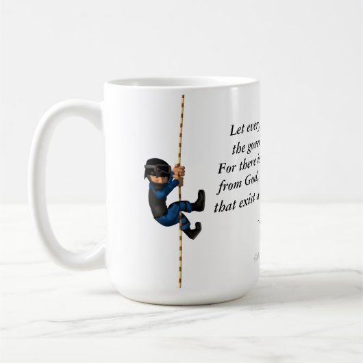 Mug Être soumis aux autorités (Gauche)
