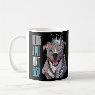 Mug Être un chien (Pimp) n'est pas facile Pitbull drôl